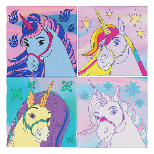 Unicorn Academy Magic Mini Towels 30 x 30 cm Display (36) P045936