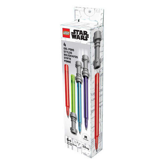 LEGO Star Wars Gel Pens 4-Pack Lightsaber P046137