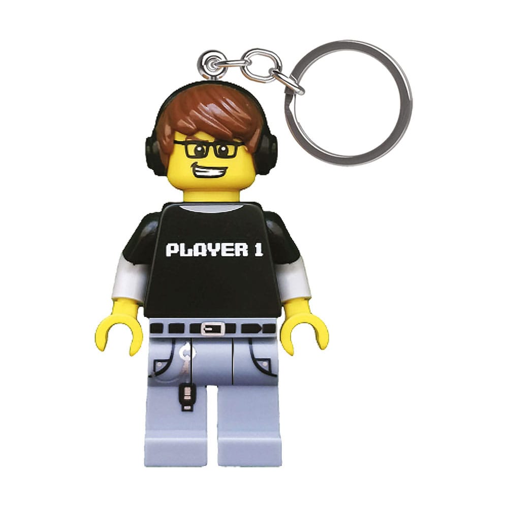 LEGO Minifigures Light-Up Keychain Video Game Guy 8 cm P046147