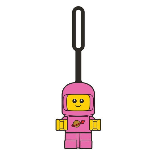 LEGO Minifigures Luggage tag Spacebaby Pink 10 cm P046177