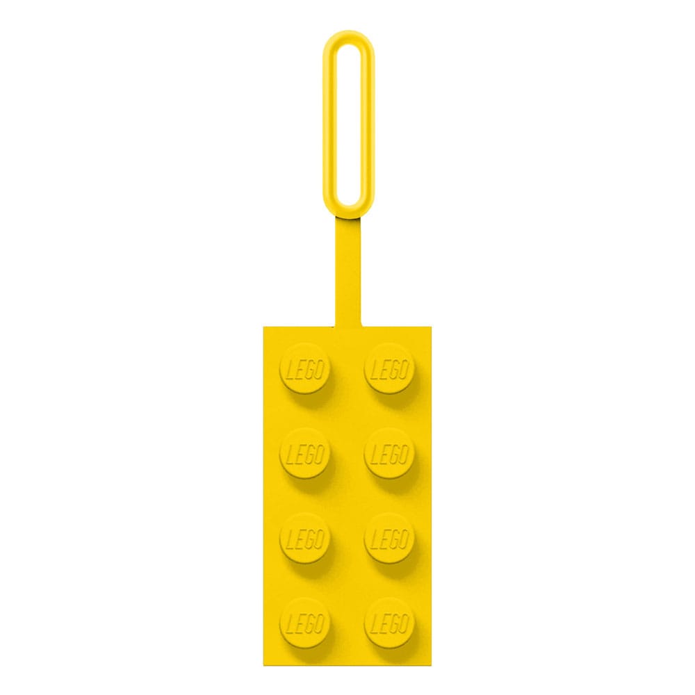 LEGO Luggage tag Yellow 10 cm P046181