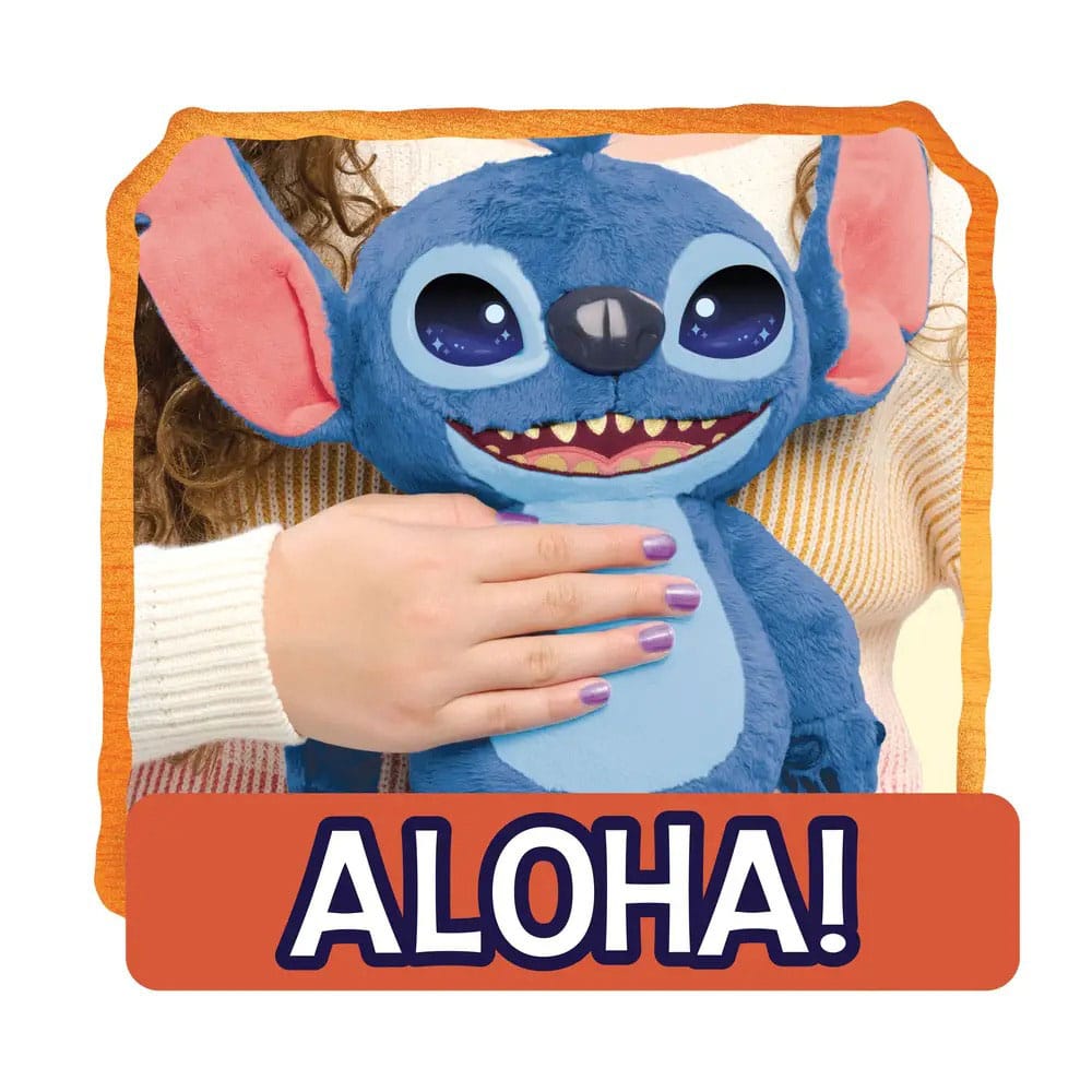 Lilo & Stitch Plush Figure with LCD Visual Effects and Sounds The Many Mood Stitch 36 cm P066552