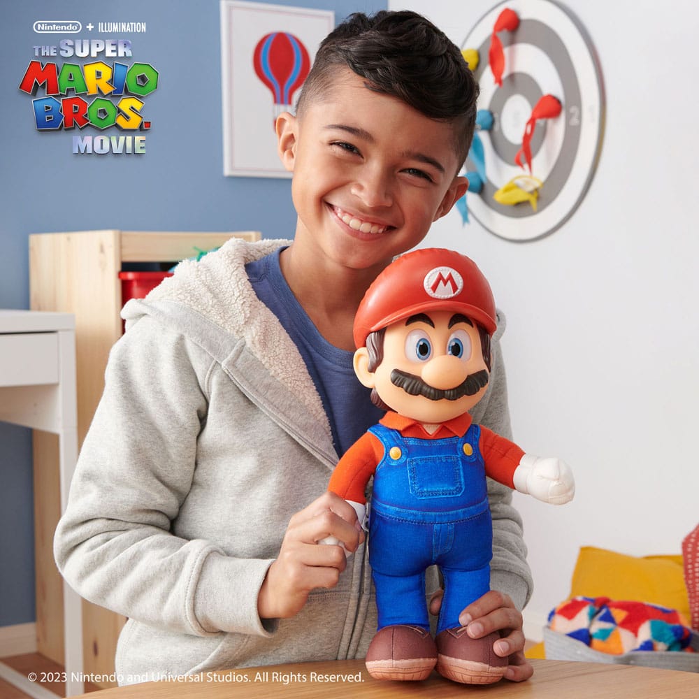 The Super Mario Bros. Movie Plush Figure Luigi 30 cm P046248