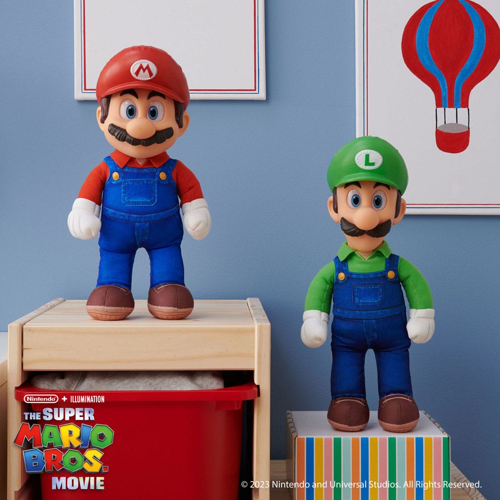 The Super Mario Bros. Movie Plush Figure Luigi 30 cm P046248