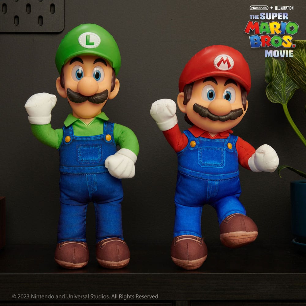 The Super Mario Bros. Movie Plush Figure Luigi 30 cm P046248
