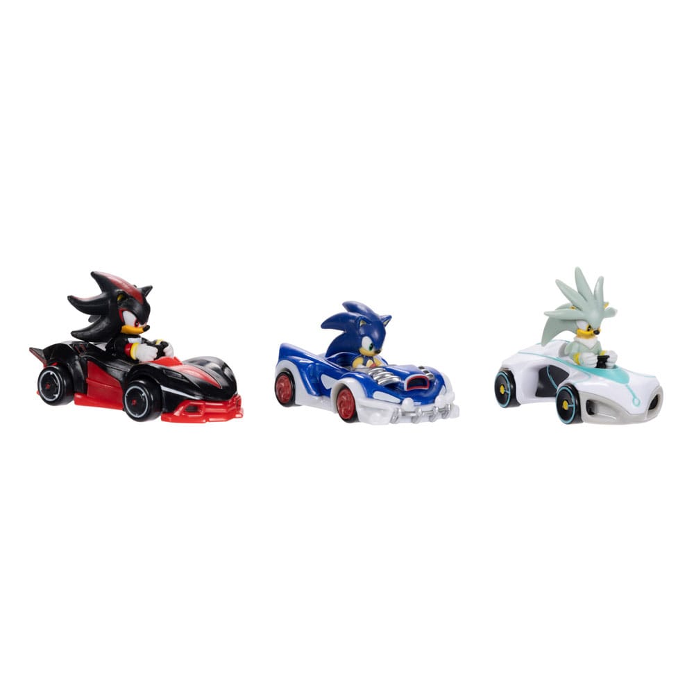 Sonic - The Hedgehog Diecast Vehicles 1/64 Wave 7 Assortment (4) P046262