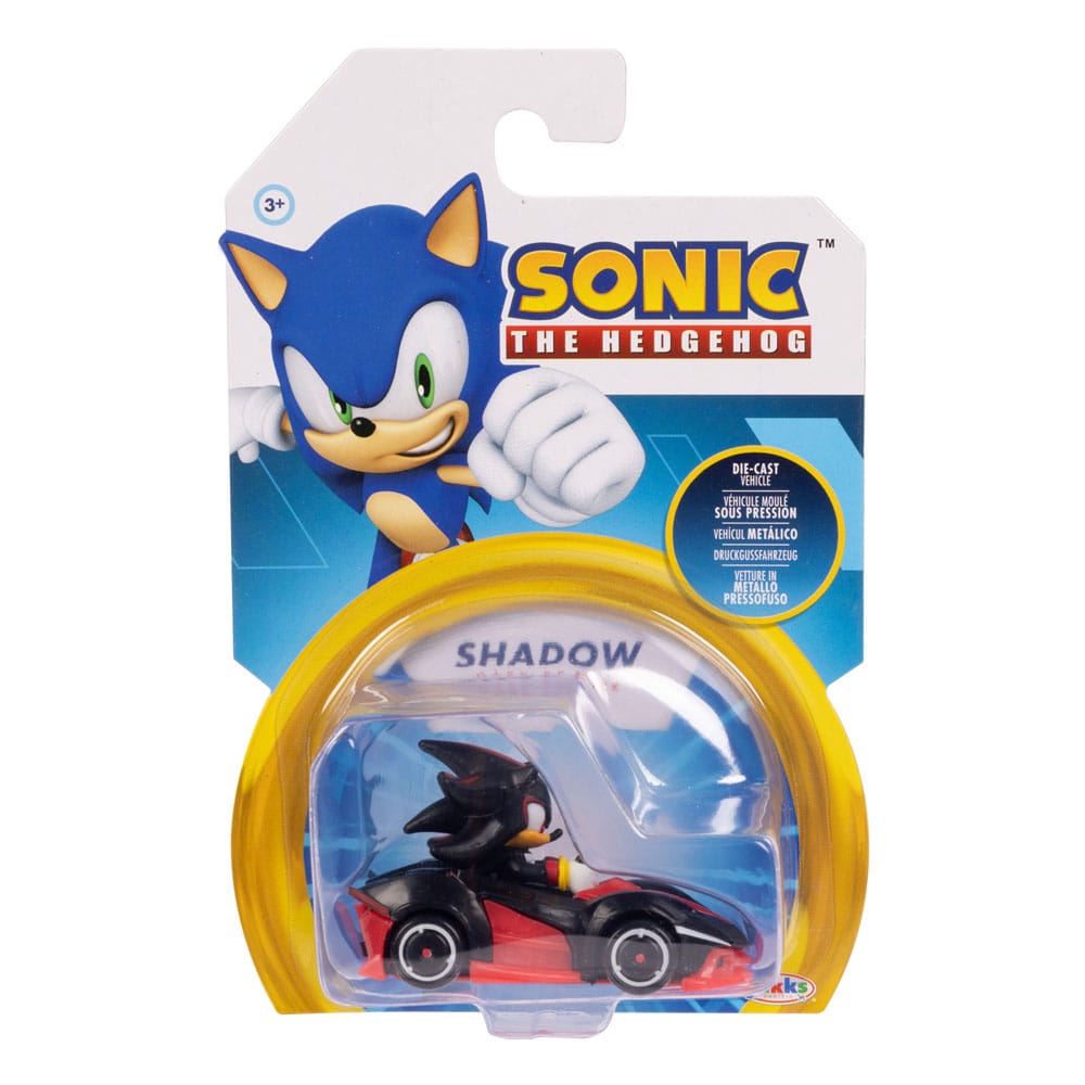 Sonic - The Hedgehog Diecast Vehicles 1/64 Wave 7 Assortment (4) P046262