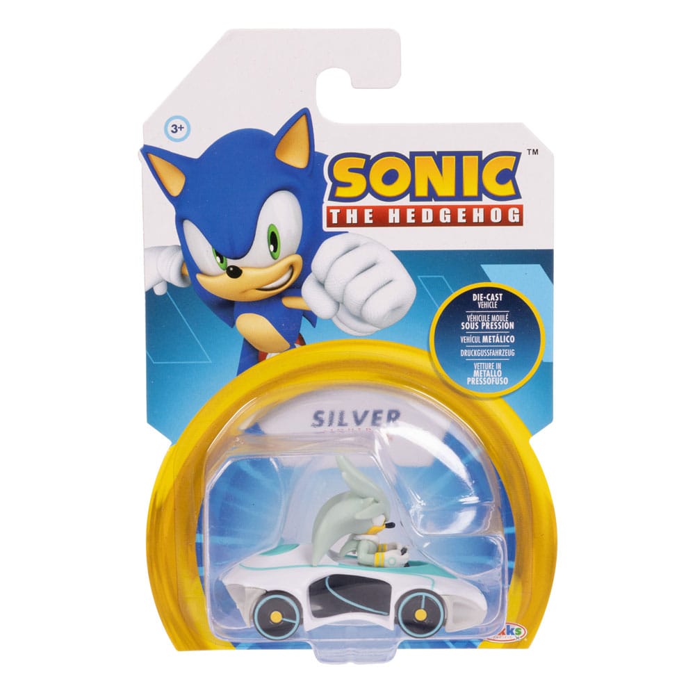 Sonic - The Hedgehog Diecast Vehicles 1/64 Wave 7 Assortment (4) P046262