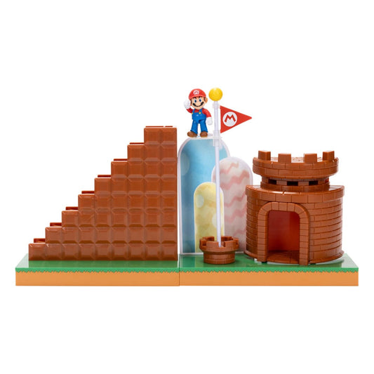 World of Nintendo Super Mario Mini Figure Playset End Level P046267