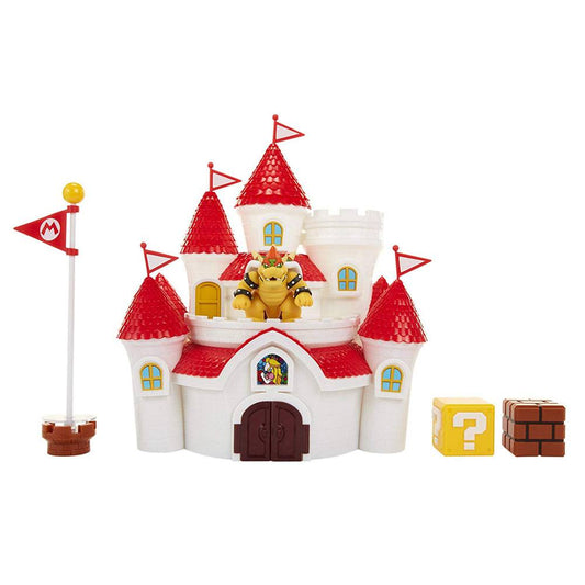 World of Nintendo Playset Super Mario Mushroom Kingdom Castle P046274