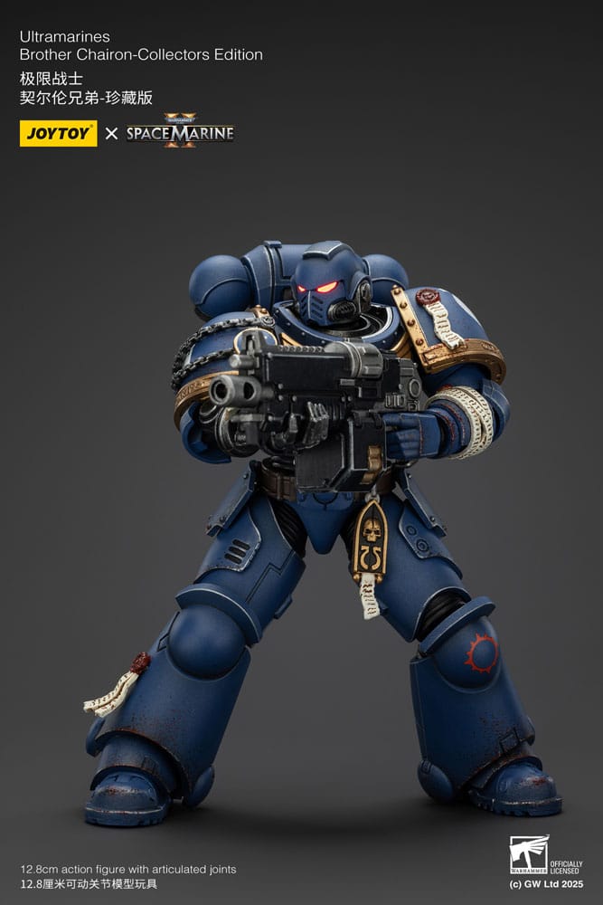 Warhammer 40,000: Space Marine 2 Action Figure Ultramarines Brother Chairon Collectors Edition 13 cm