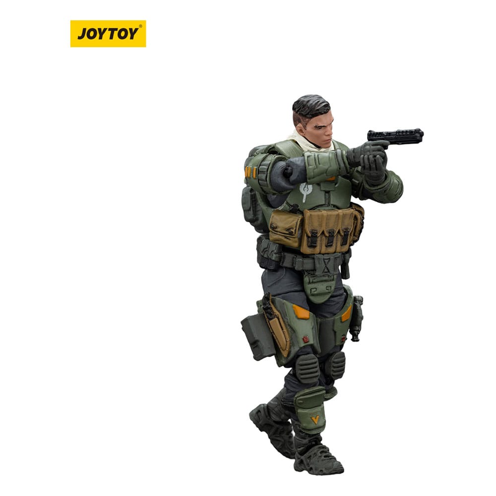 APOC Series Dark Source Action Figur Bedrock Standard Combat Mecha Pilot 8 cm