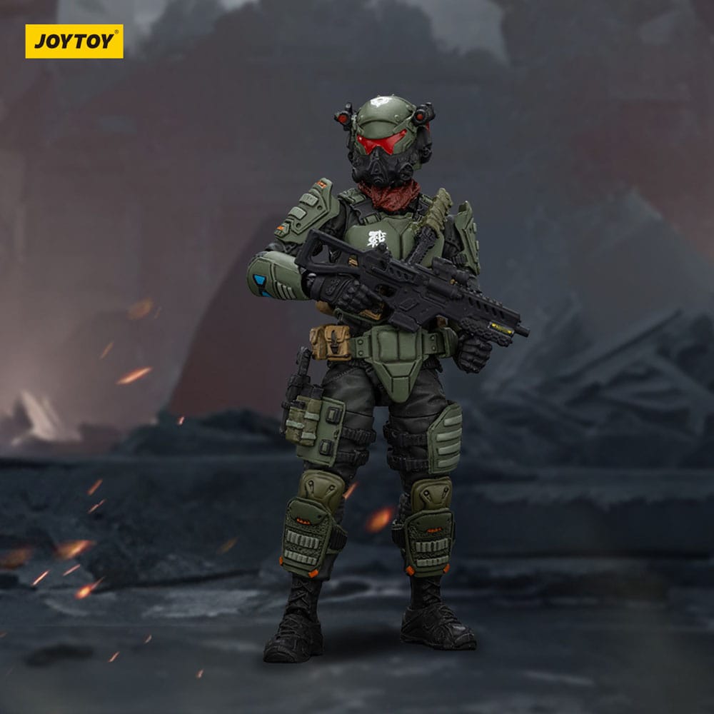 APOC Series Dark Source Action Figur Stellar Scar Assault Team Titanite 22 cm