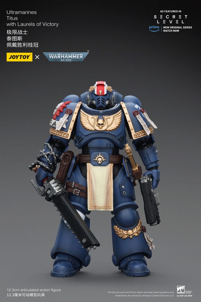 Warhammer 40,000 Action Figure Ultramarines Titus with Laurels of Victory 13 cm P069087