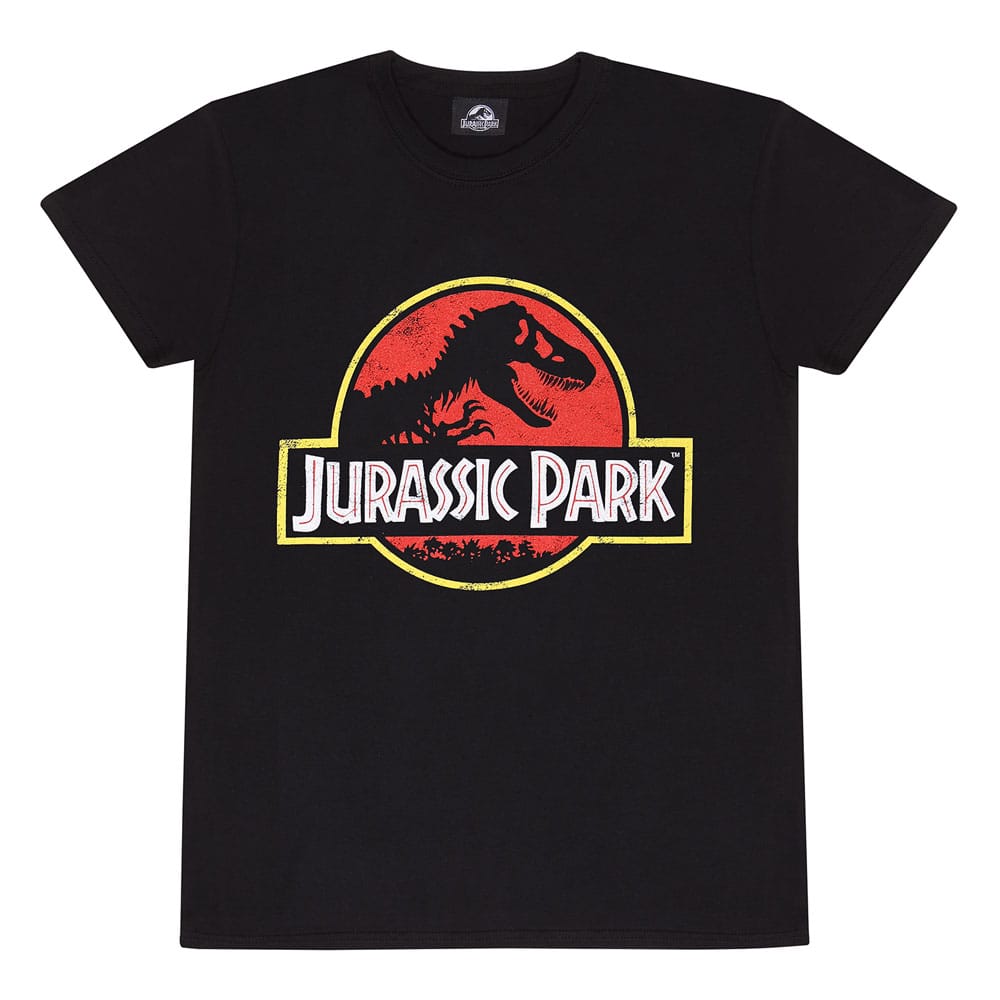 Jurassic Park T-Shirt Classic Logo Size L P046639