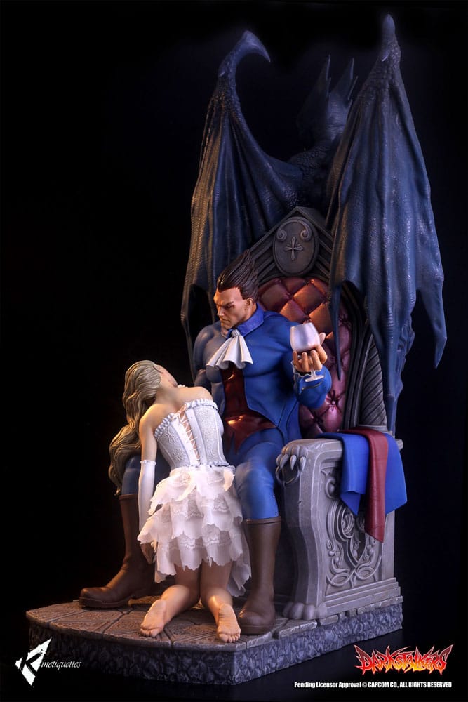 Darkstalkers Diorama Demitri Maximoff - The Ruler of Zeltzereich 71 cm P046675