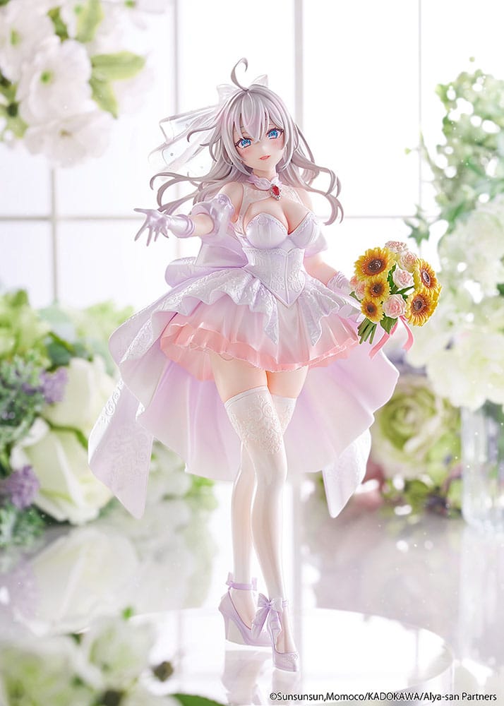 Alya Sometimes Hides Her Feelings in Russian Statue 1/7 Alisa Mikhailovna Kujou Wedding Dress Ver. 24 cm P067208