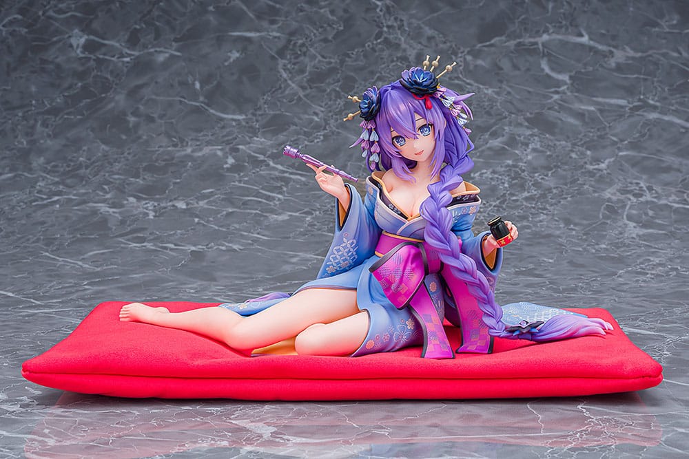Neptunia x Senran Kagura Statue 1/7 Purple Heart Kimono Ver. 13 cm P046682