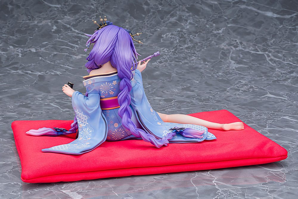 Neptunia x Senran Kagura Statue 1/7 Purple Heart Kimono Ver. 13 cm P046682