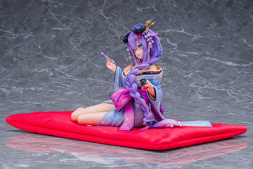 Neptunia x Senran Kagura Statue 1/7 Purple Heart Kimono Ver. 13 cm P046682