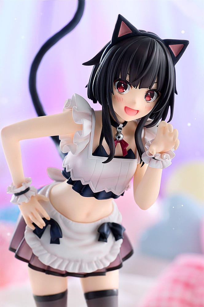 Konosuba God's blessing on this wonderful world! PVC Statue Megumin: Light Novel Catgirl Maid Ver. 16 cm P046706