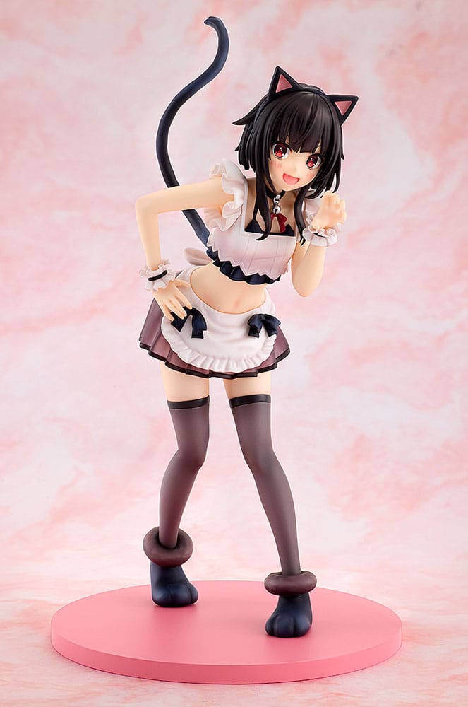 Konosuba God's blessing on this wonderful world! PVC Statue Megumin: Light Novel Catgirl Maid Ver. 16 cm P046706