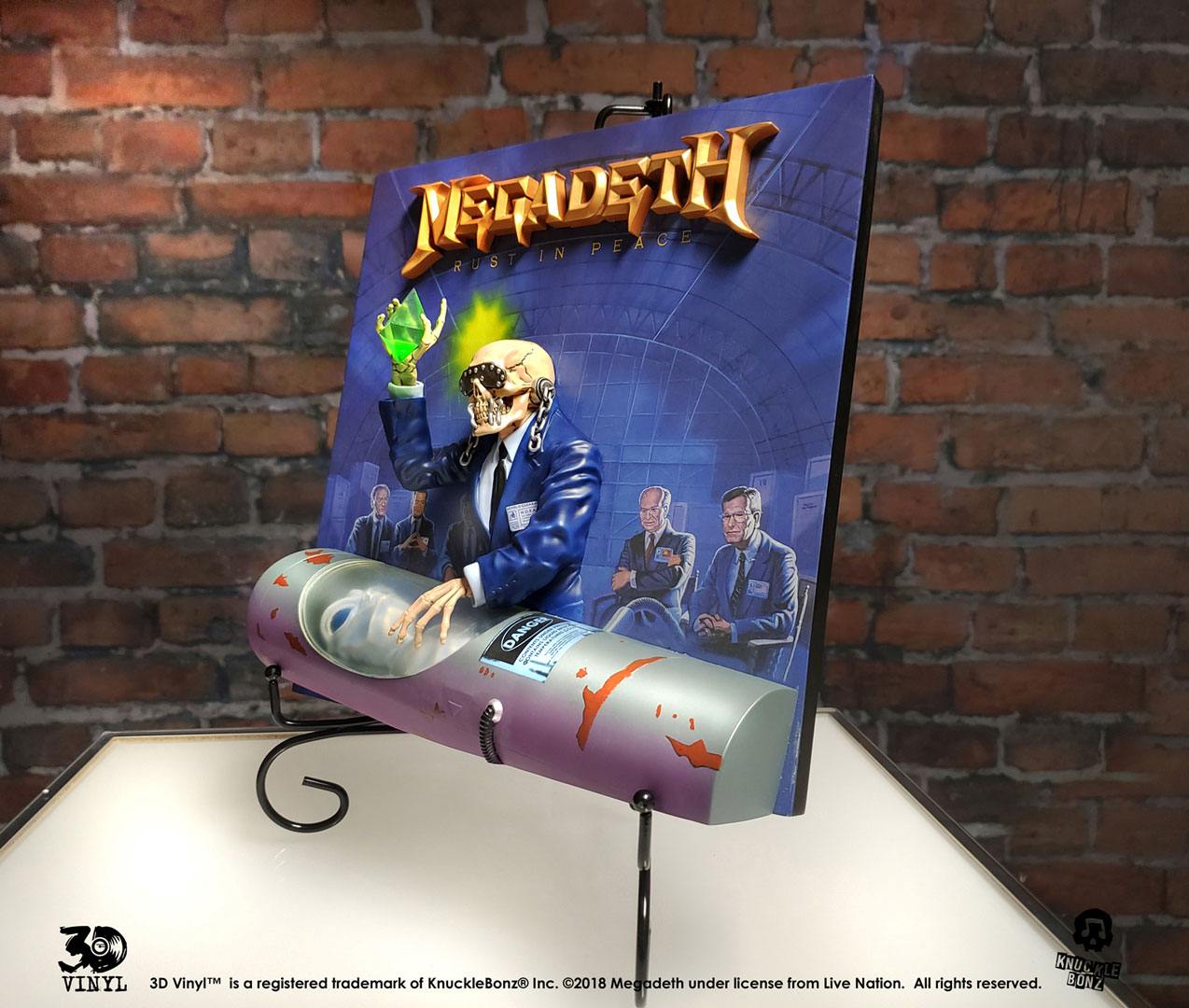 Megadeth 3D Vinyl Statue Rust In Peace 30 cm P046791
