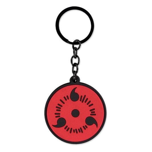 Naruto Shippuden Rubber-Keychain Sharingan P046833