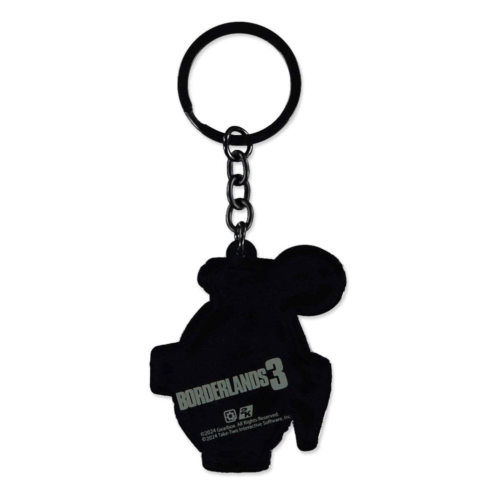 Borderlands 4 Rubber Keychain Lovebomb P046836