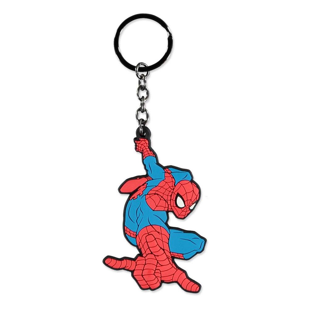 MARVEL RUBBER KEYCHAIN SPIDER-MAN P046838