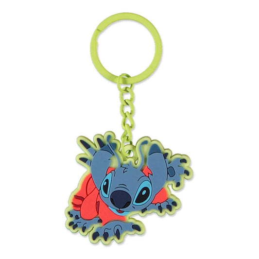 Lilo & Stitch Rubber Keychain Stitch P046844
