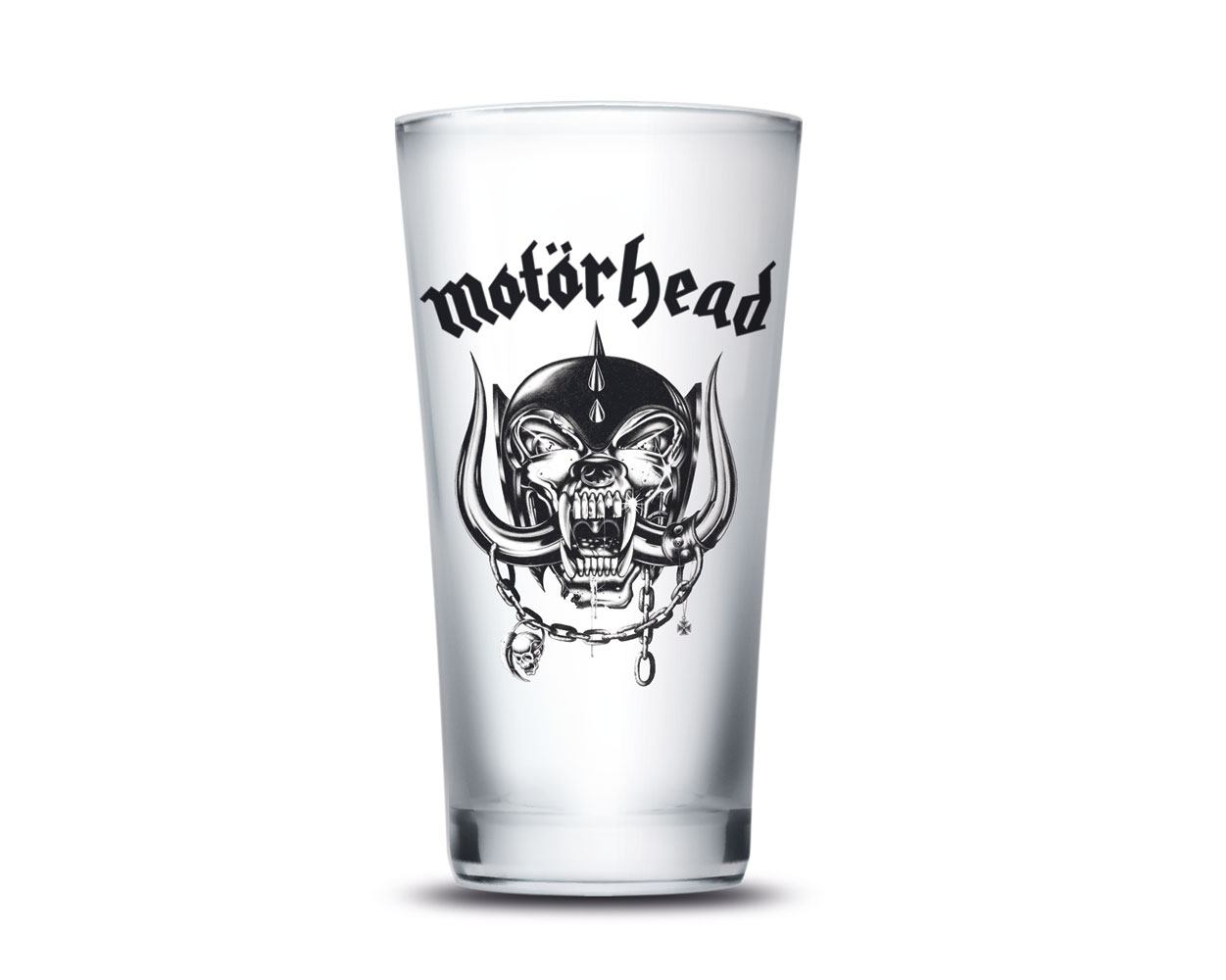 Motorhead Pint Glass Logo