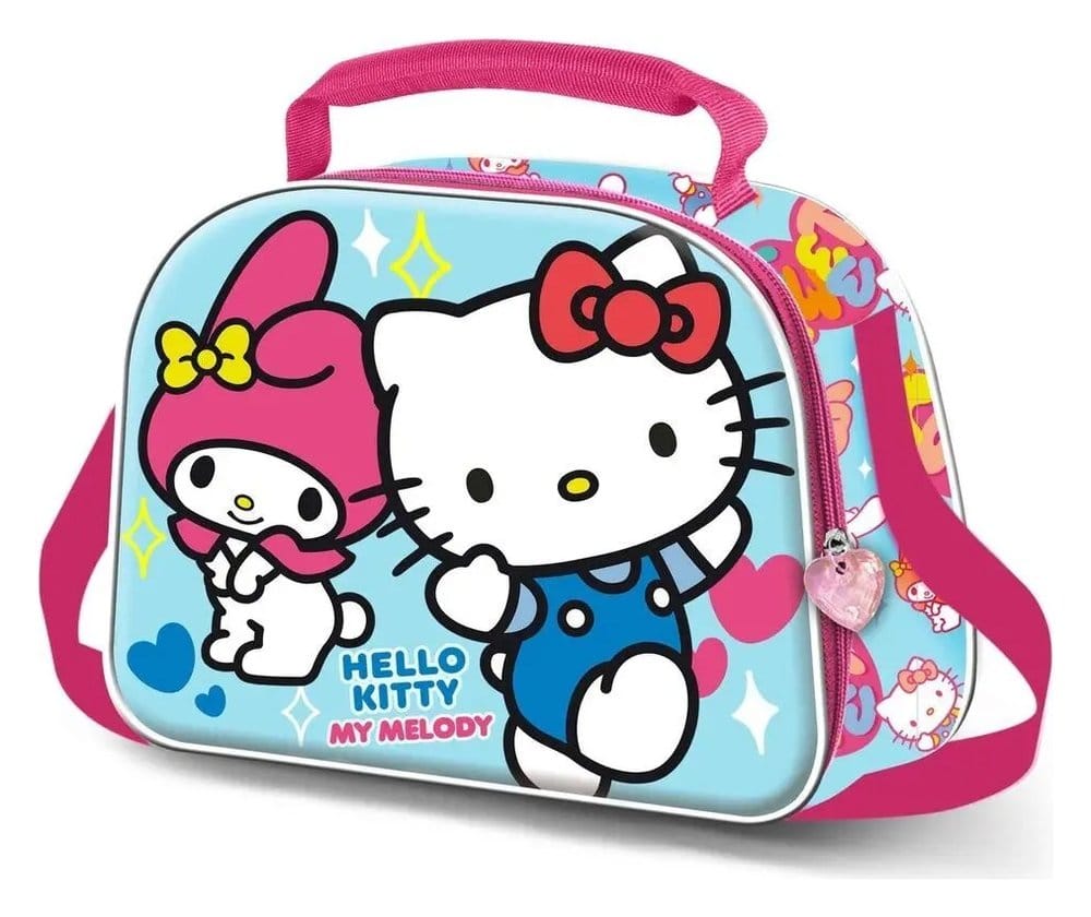 Sanrio 3D Lunch Bag Hello Kitty Friendship Blue P071571