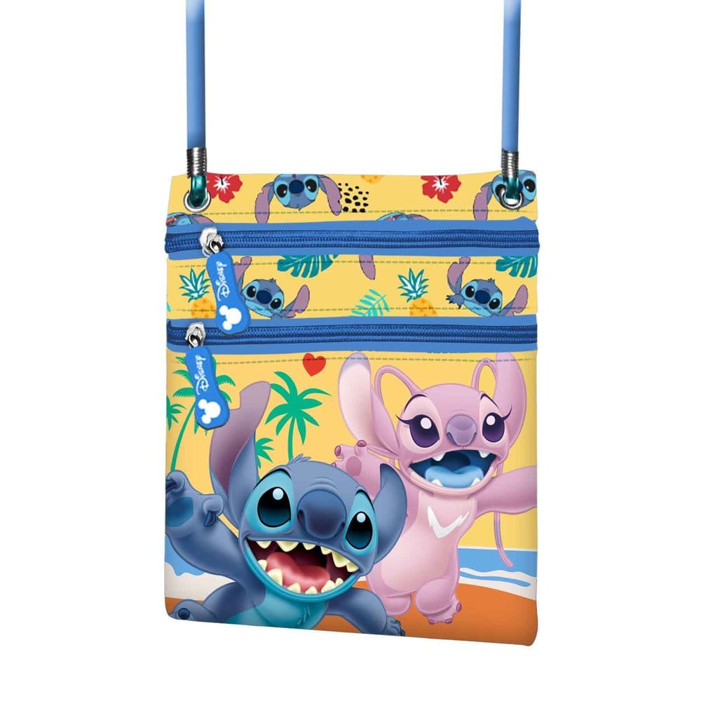 Lilo & Stitch Action Vertical Crossbody Bag Ocean Blue P071424