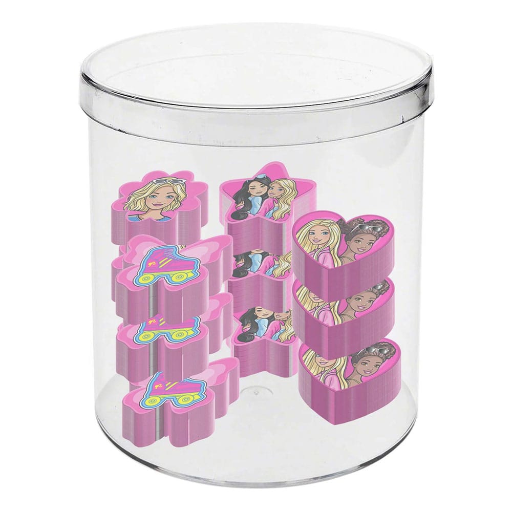 Barbie Erasers 12-Pack P066045