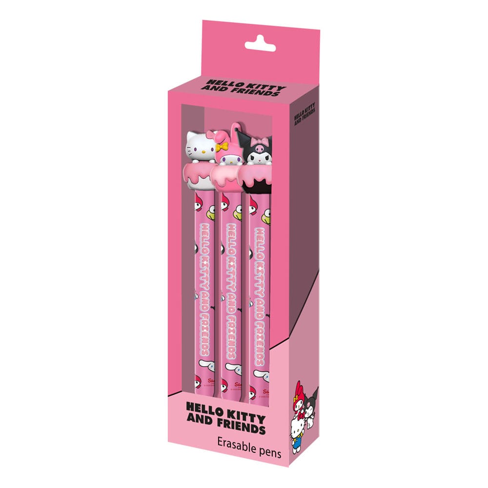 Sanrio Erasable Gel Pens 3-Pack P047061