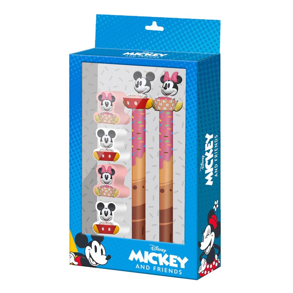 Mickey & Minnie Stationery Set 6-Pack P066060