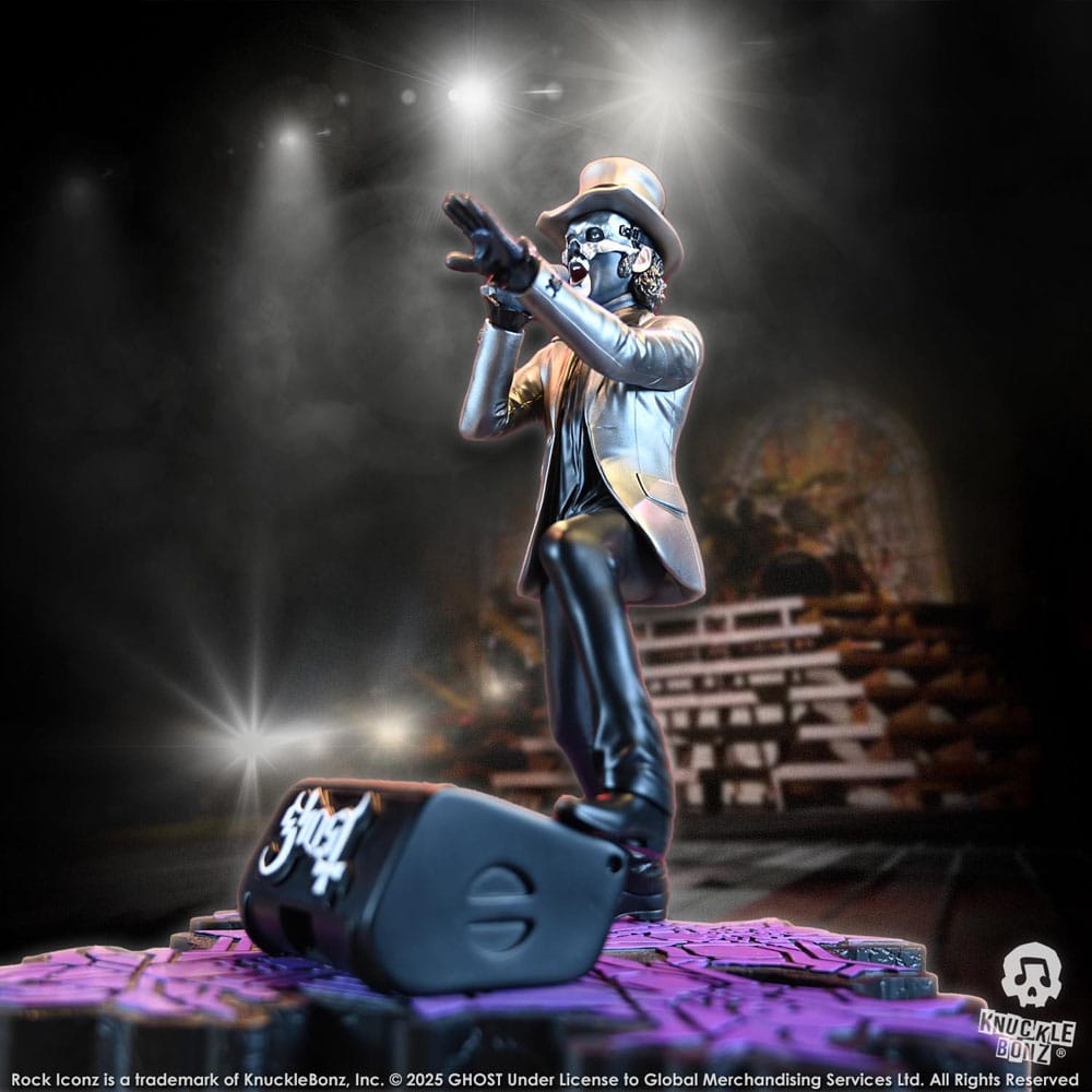 Ghost Rock Iconz Statue Papa V Perpetua Top Hat 22 cm P047130