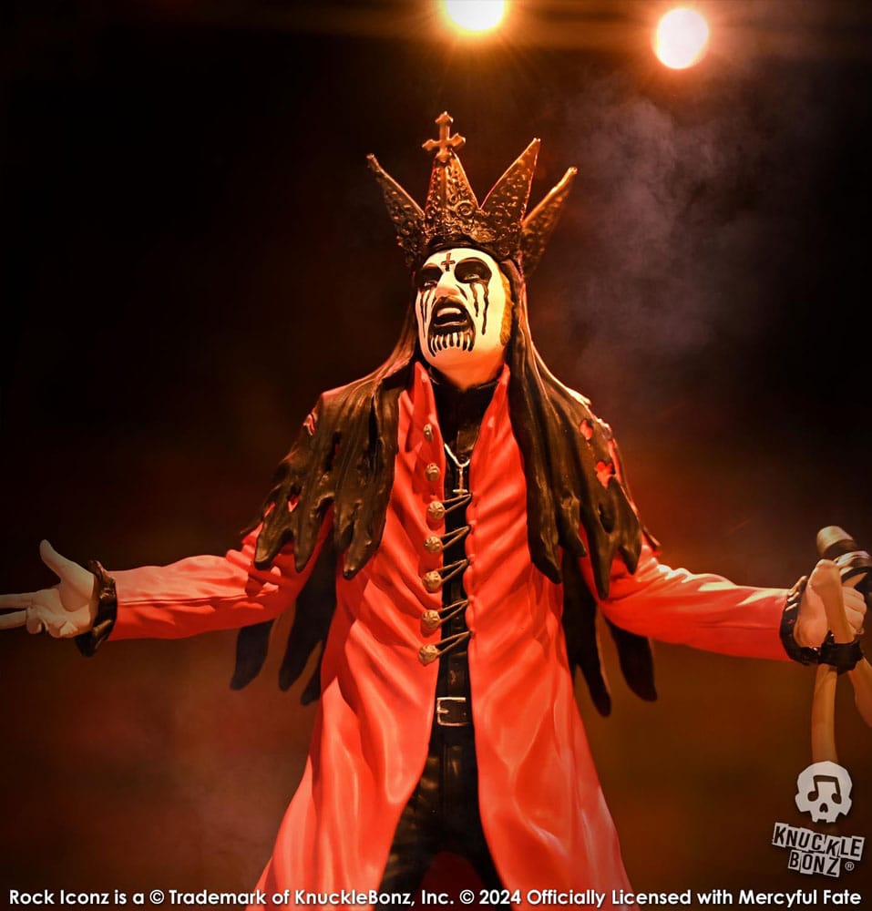 Mercyful Fate Rock Iconz Statue King Diamond III (Red Version) 22 cm P047135