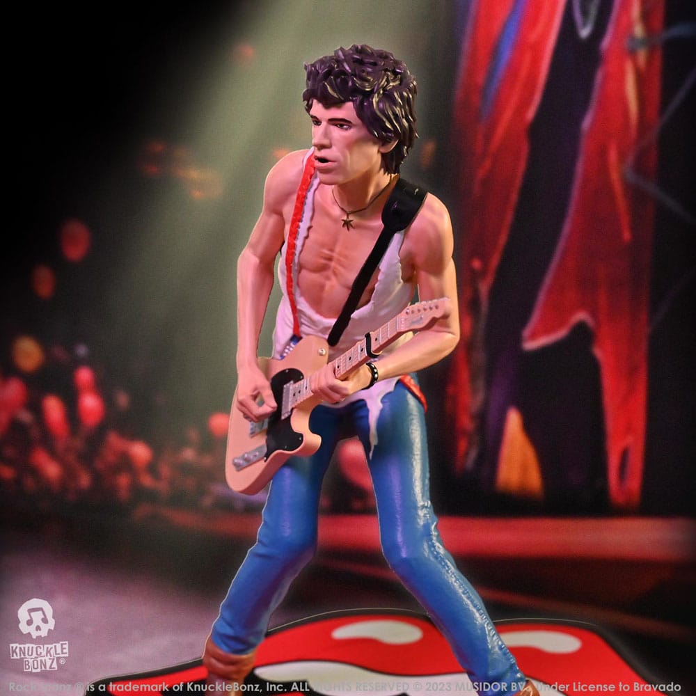 The Rolling Stones Rock Iconz Statue Keith Richards (Tattoo You Tour 1981) 22 cm P047175