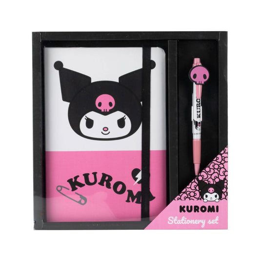 Sanrio Notebook with Pen Gift Set Kuromi P047258