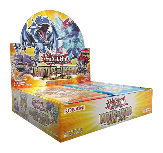 Yu-Gi-Oh! TCG Battle of Legends: Monster Mayhem Booster Display (24) *German Version* P047363