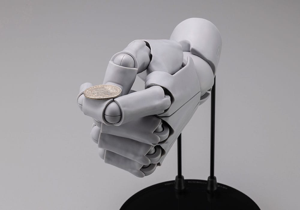 Takahiro Kagami PVC Artist Support Item Hand 1/1 Model Men /L Gray 22 cm P047401