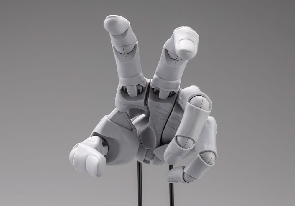 Takahiro Kagami PVC Artist Support Item Hand 1/1 Model Men /L Gray 22 cm P047401
