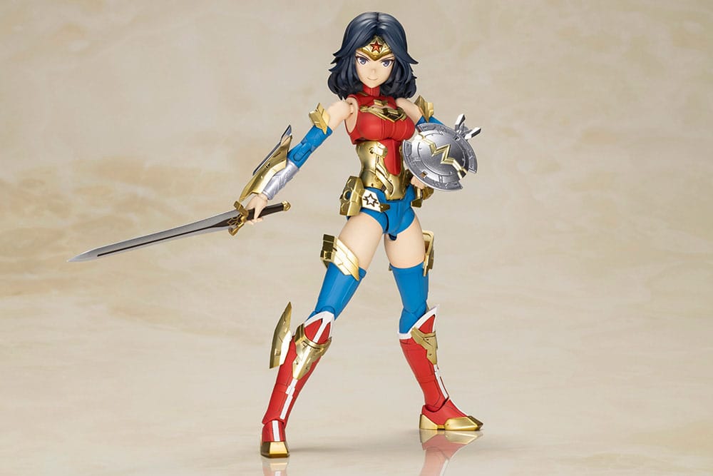 DC Comics Cross Frame Girl Plastic Model Kit Wonder Woman Humikane Shimada Ver. 16 cm P066372