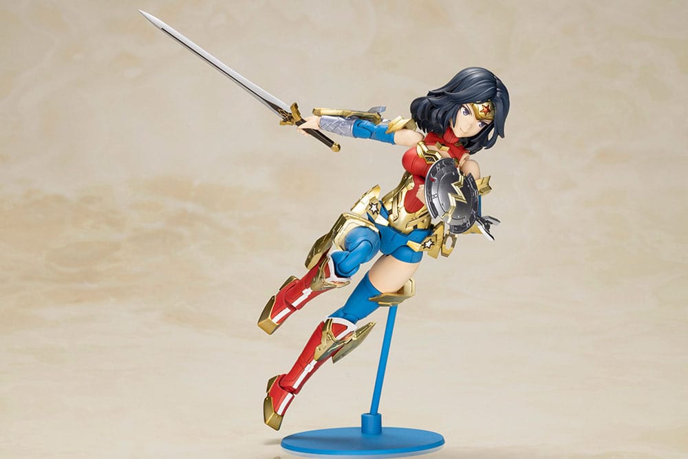 DC Comics Cross Frame Girl Plastic Model Kit Wonder Woman Humikane Shimada Ver. 16 cm P066372