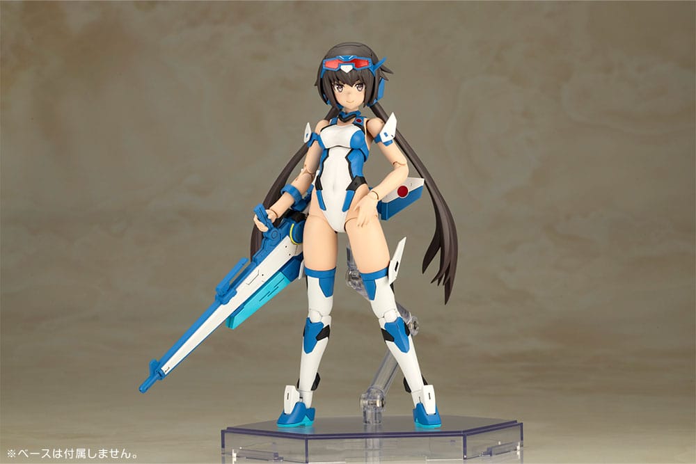 Frame Arms Girl Plastic Model Kit Stylet Swimsuit Blue Impulse Color Ver. 16 cm P047449