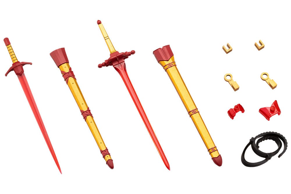 Kotobukiya M.S.G. Model Kit Accessory Set Virtuous Style 09 Sword Set A Flamerite Ver. P047457
