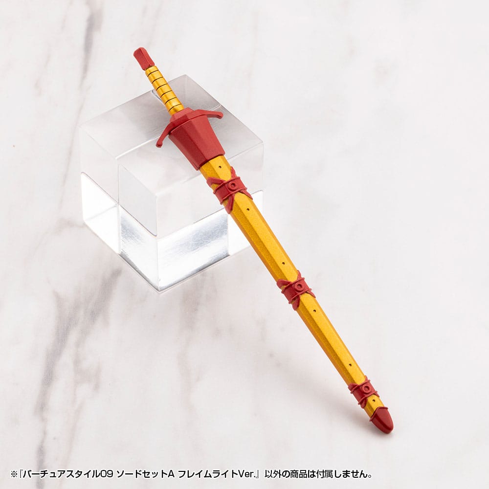 Kotobukiya M.S.G. Model Kit Accessory Set Virtuous Style 09 Sword Set A Flamerite Ver. P047457