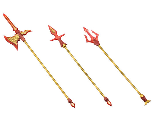Kotobukiya M.S.G. Model Kit Accessory Set Virtuous Style 11 Pole Weapon Set Flamerite Ver. P065499